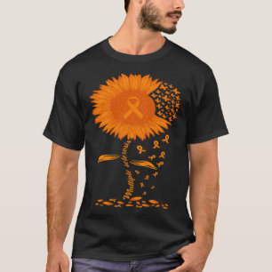 Camiseta Flor de Cinta de Sensibilización a la Esclerosis M