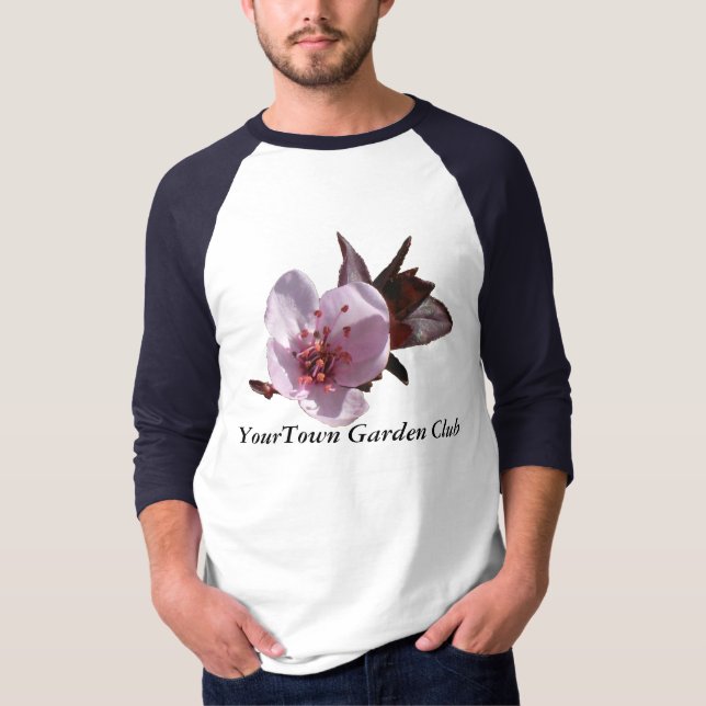 Camiseta - Flor de ciruelo en flor (Anverso)