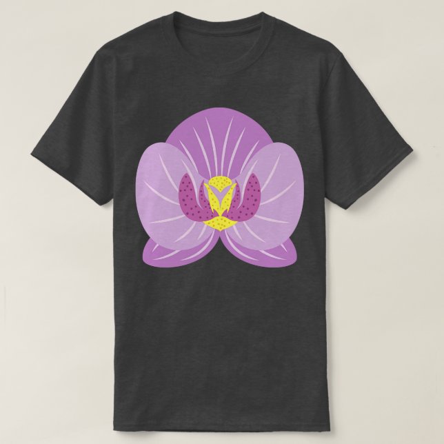 Camiseta Flor de color suave (Diseño del anverso)