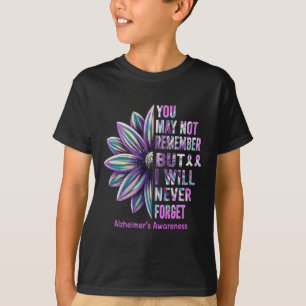 Camiseta Flor de conciencia recuerda nunca olvidar el regal