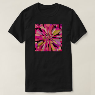 Camiseta Flor de confetán rosa