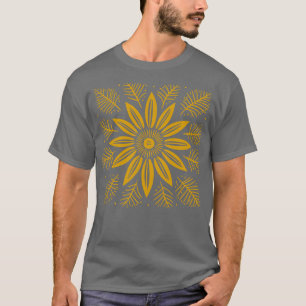 Camiseta Flor de corte Lino 2