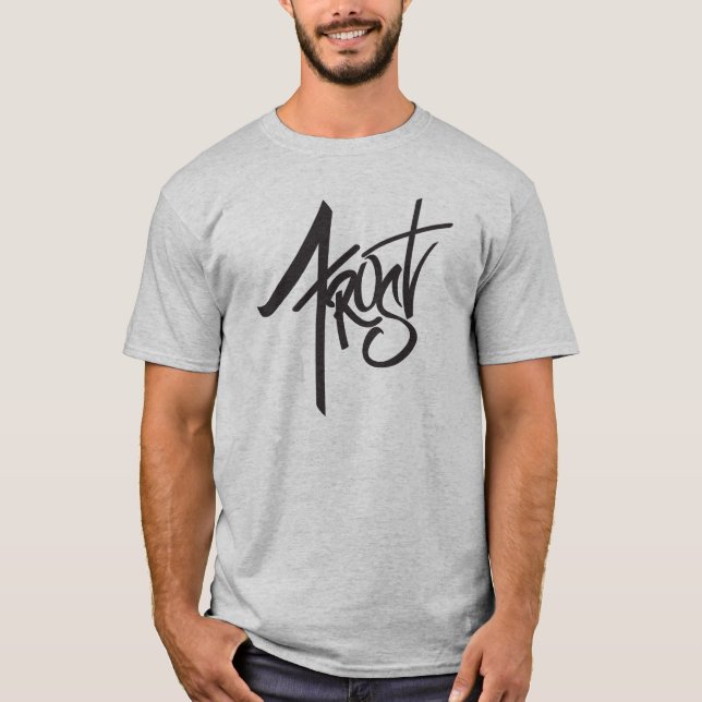 Camiseta Flor de cráneo de escarcha (Anverso)