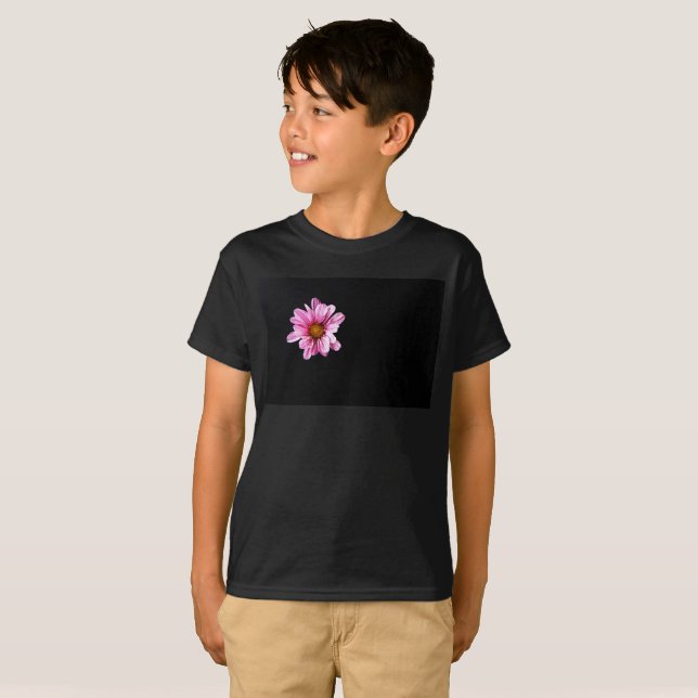Camiseta Flor de crisantemo bcnm (Anverso completo)