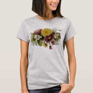 Camiseta Flor de crisantemo Flor Flor Floral