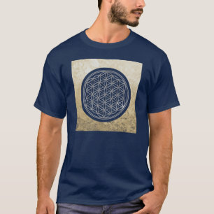 Camiseta Flor de DES Lebens - PLATA de la vida/de Blume