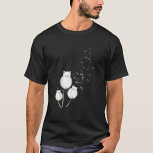 Camiseta Flor de Diente de León de Gato SKT