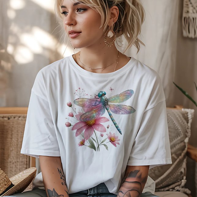 Camiseta Flor de dragón en las flores (Subido por el creador)