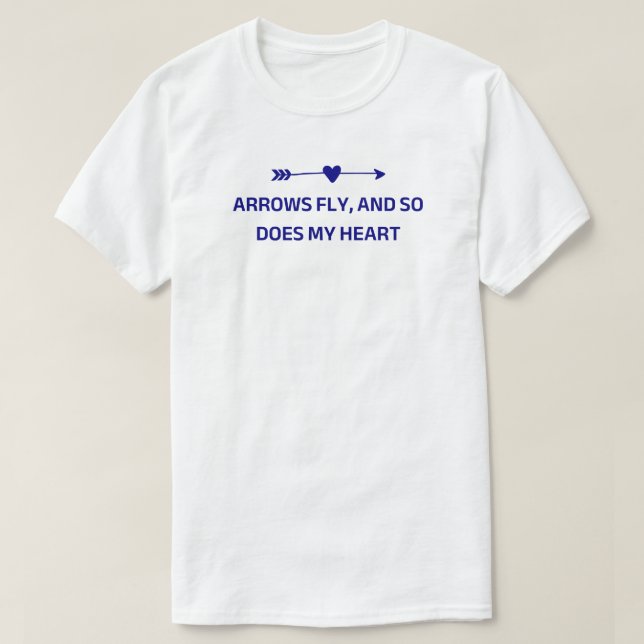 Camiseta Flor de flor | Archery Dad (Diseño del anverso)