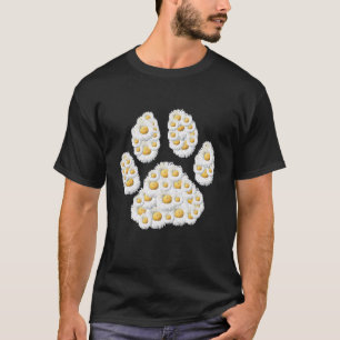 Camiseta Flor de flores de Dog Paw Daisy Daisy