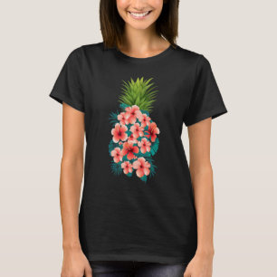 Camiseta Flor de frutas tropicales Aloha Hawaii Flor de ver