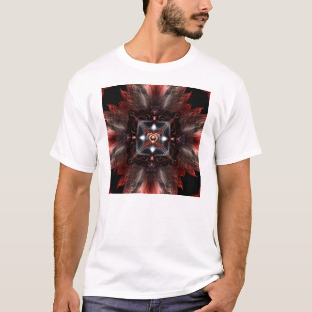 Camiseta Flor de fuego de piedra (Anverso)