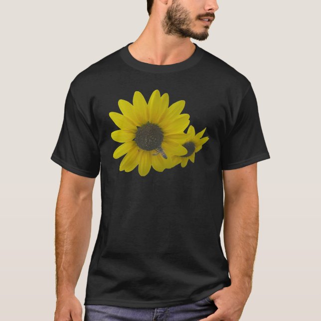 Camiseta Flor de girasol (Anverso)