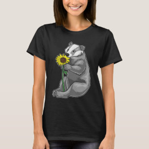 Camiseta Flor de girasol Badger