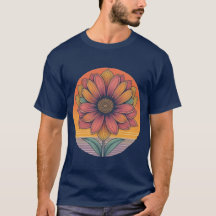 Flor de girasol radiante