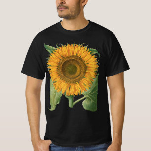 Camiseta Flor de girasol vintage por Basilius Besler
