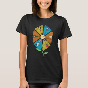 Camiseta Flor de Guitars prepara música para fans del rock 