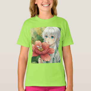 Camiseta Flor de hadas, anime de Natasha Us