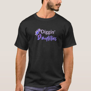 Camiseta Flor de Hemerocallis Desenterrando Hemerocallis