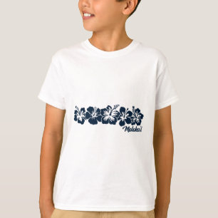 Camiseta Flor de Hibisco Molokai Hawaii Aloha Playa Hawaian