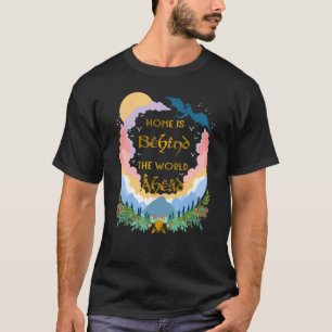 Camiseta Flor de Hogar Está Detrás Del Mundo Adela