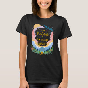 Camiseta Flor de Hogar Está Detrás Del Mundo Adela