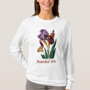 Camiseta Flor de iris con barba