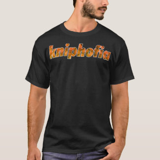 Camiseta Flor de Kniphofia ÚNICA
