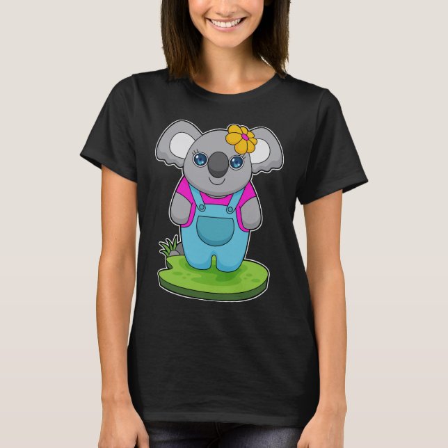 Camiseta Flor de Koala (Anverso)