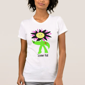 Camiseta Flor de la escena