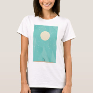 Camiseta Flor de la luna
