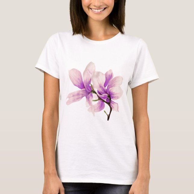 Camiseta Flor de la magnolia (Anverso)