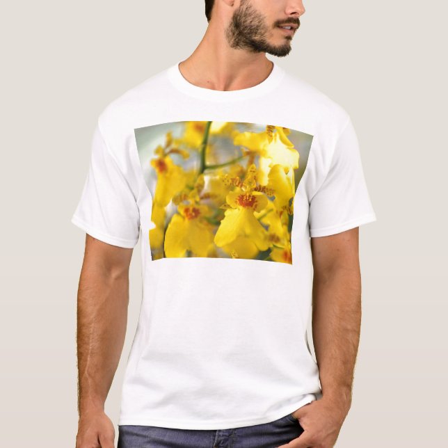 Camiseta Flor de la orquídea (Anverso)