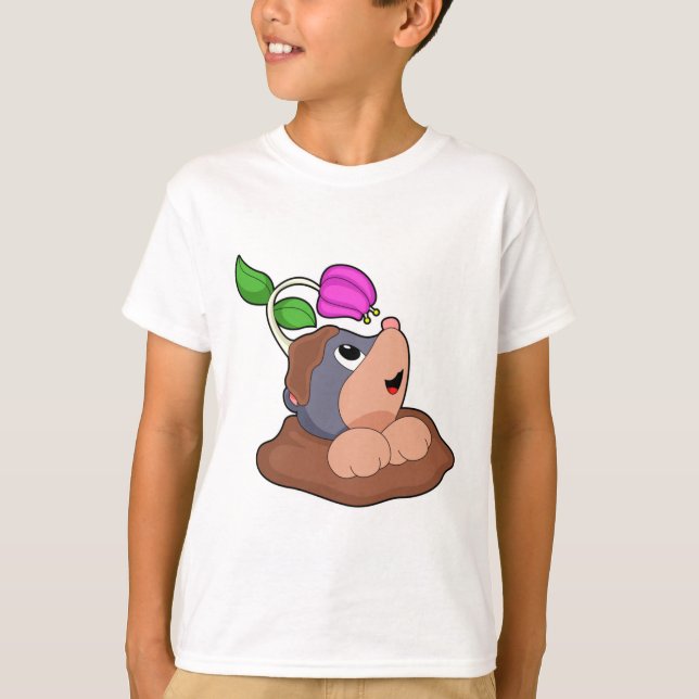 Camiseta Flor de la Tierra Mole (Anverso)