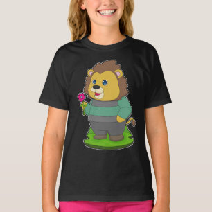 Camiseta Flor de león