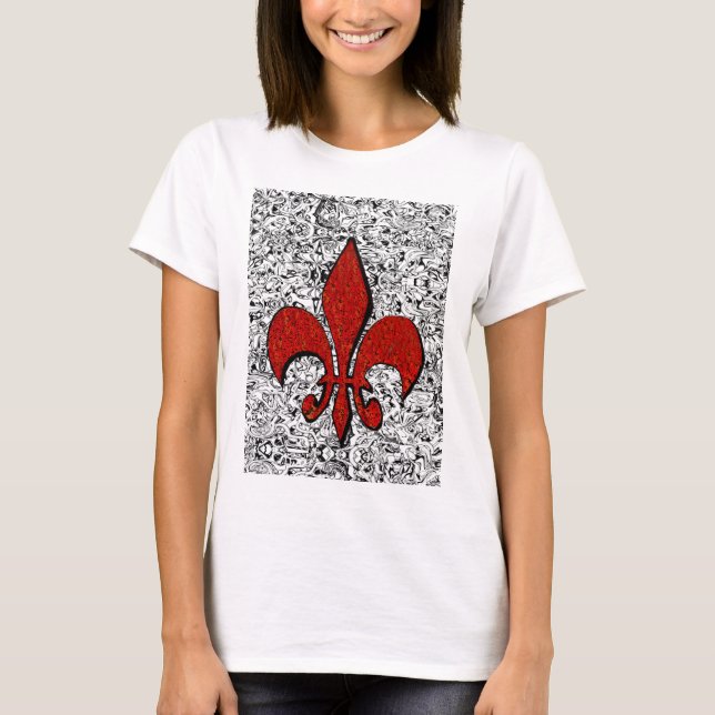 Camiseta flor de lis (Anverso)