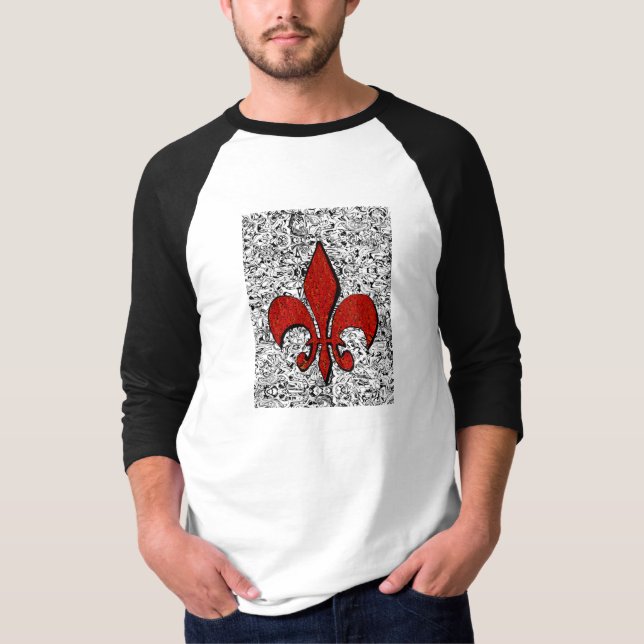 Camiseta flor de lis (Anverso)