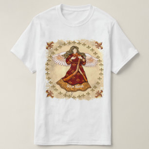 Camiseta Flor de lis ángel
