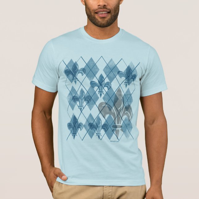 Camiseta Flor de lis de Argyle (Anverso)