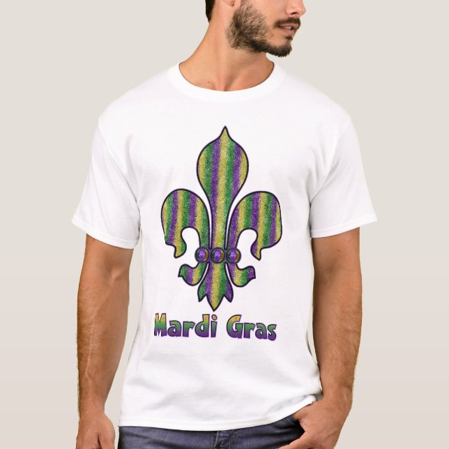 Camiseta Flor de lis del carnaval de la raya (Anverso)