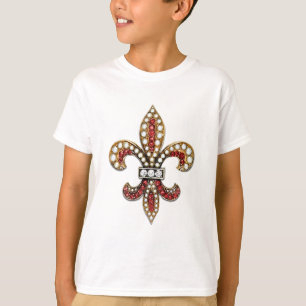 Camiseta Flor De Lis Fleur De Lis Jewel nuevas orleans