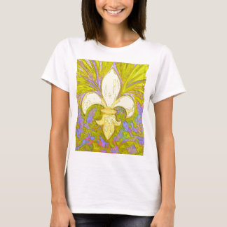 Camiseta Flor de lis salvaje de New Orleans