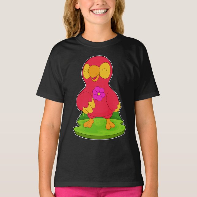 Camiseta Flor de loro (Anverso)