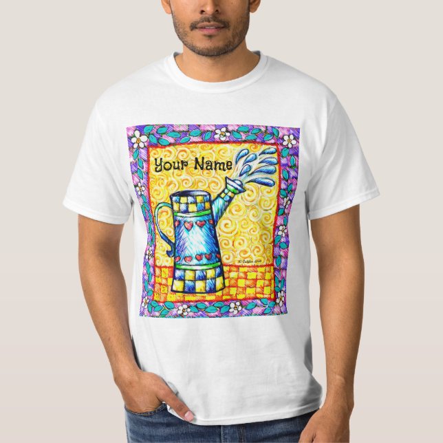 Camiseta Flor de los Corazones de la Cuenca (Anverso)