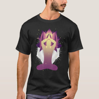 Camiseta Flor de Loto Budismo Zen Espiritual Yogi Meditació