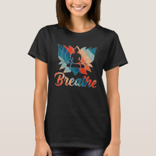 Camiseta Flor de Loto Yoga Respiración Meditación Paz Amor