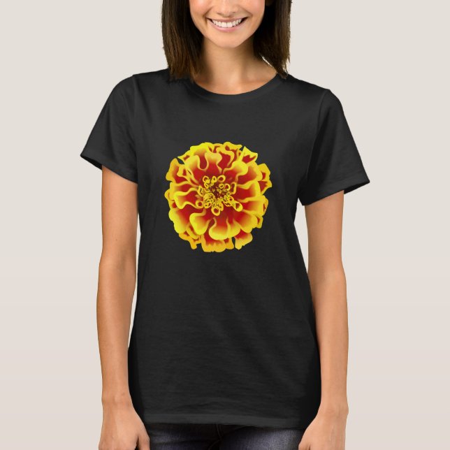 Camiseta Flor de Marigold (Anverso)