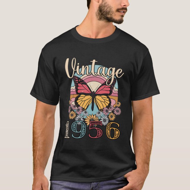 Camiseta Flor De Mariposa De 1956 67.ª (Anverso)