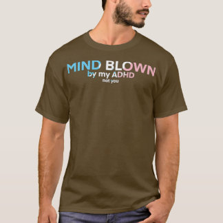 Camiseta Flor de mente de TDAH transgénero 1