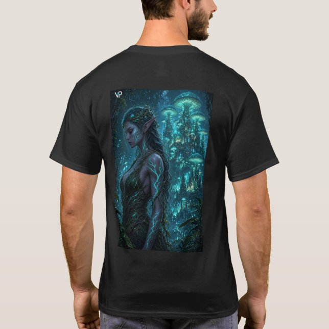 Camiseta Flor de Noche (Reverso)